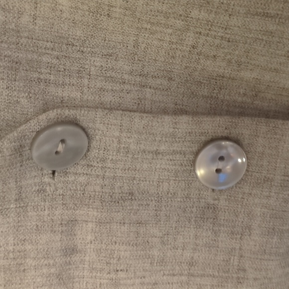 NWOT Abercrombie & Fitch XL Grey Tailored Vest - Picture 5 of 8